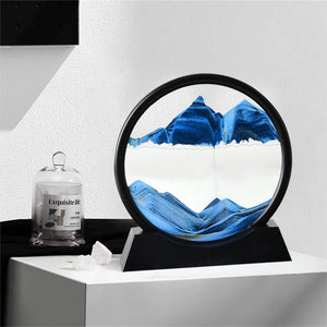 3D Sand Art Frame | 3D Round Sand Art Frame | Luxe Livings