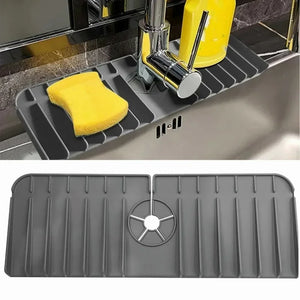 Sink Silicone Draining Mat | Sink Draining Mat | Luxe Livings